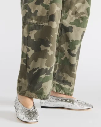 Leni con strass argentati