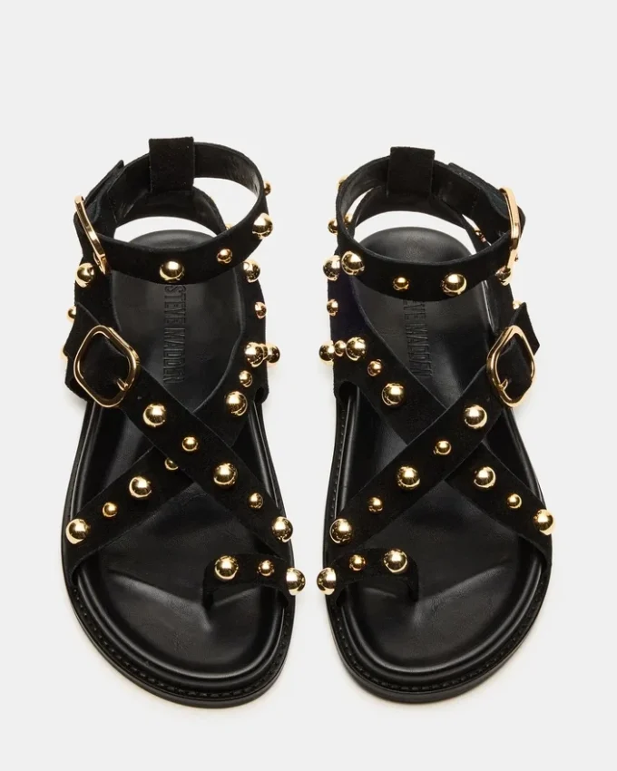 Linear in pelle scamosciata nera Linear in pelle scamosciata nera