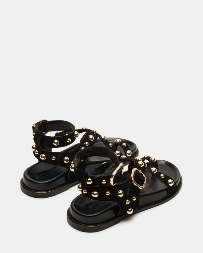 Linear in pelle scamosciata nera Linear in pelle scamosciata nera