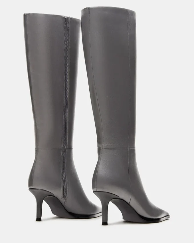 Lingo in pelle grigia