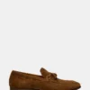 Logan in pelle scamosciata color cognac