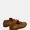 Logan in pelle scamosciata color cognac