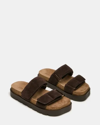 Luther Brown in pelle scamosciata Luther Brown in pelle scamosciata