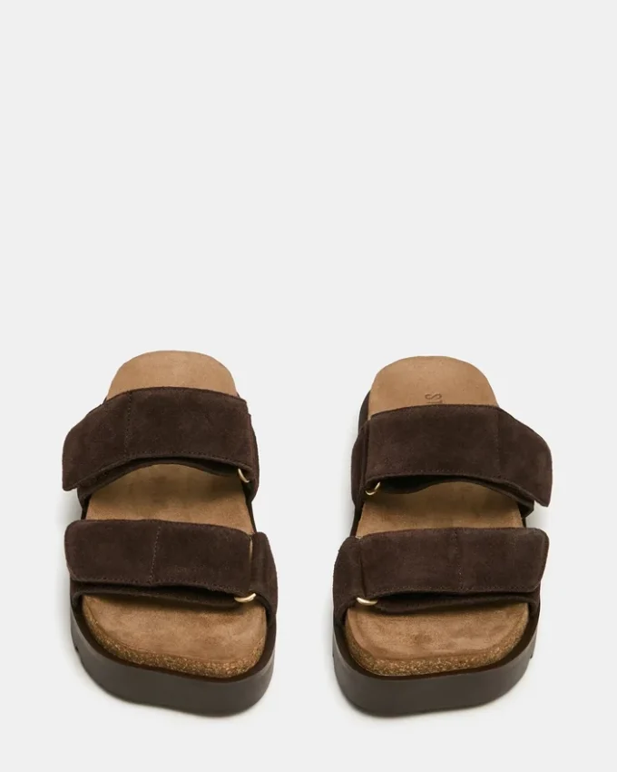 Luther Brown in pelle scamosciata