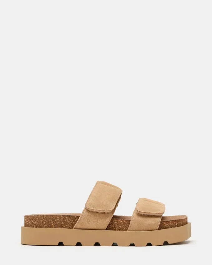 Luther in pelle scamosciata color tortora Luther in pelle scamosciata color tortora