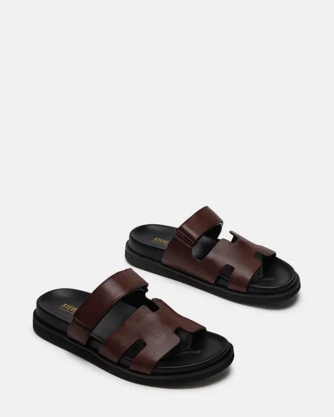 Maiven in pelle marrone