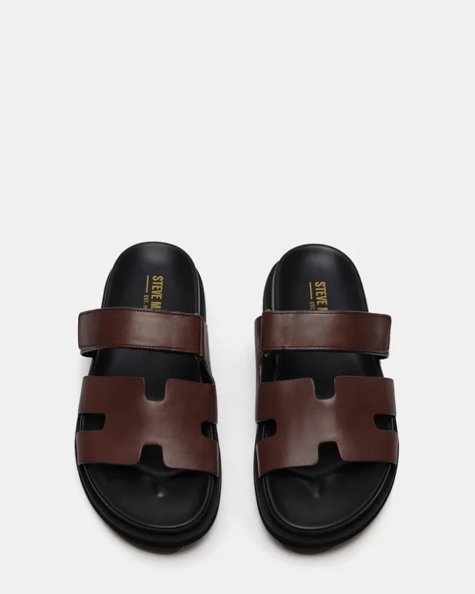 Maiven in pelle marrone