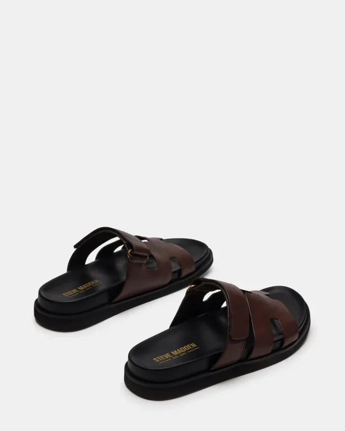 Maiven in pelle marrone