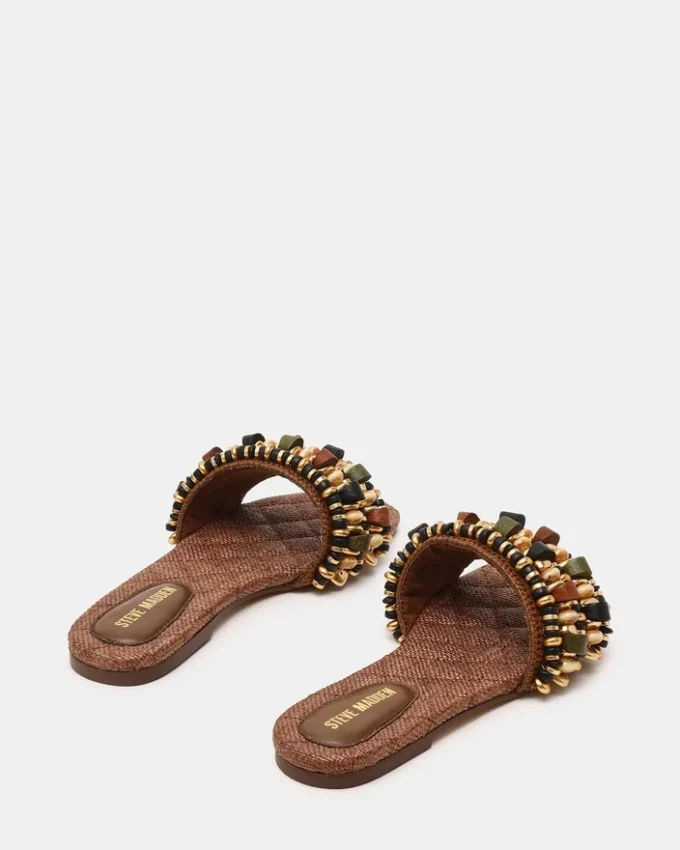 Marika Beads Raffia Marrone