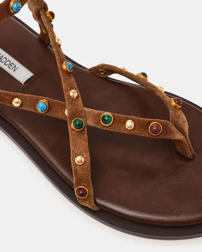 Mathis in pelle scamosciata marrone chiaro