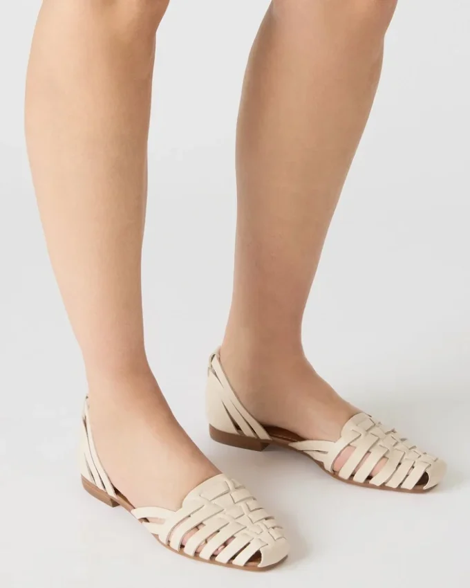 Medlin in pelle bianca