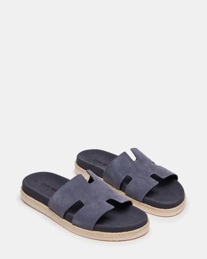 Merrick in pelle scamosciata grigia