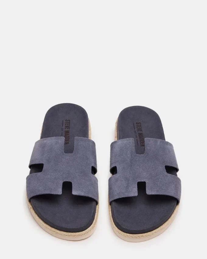 Merrick in pelle scamosciata grigia