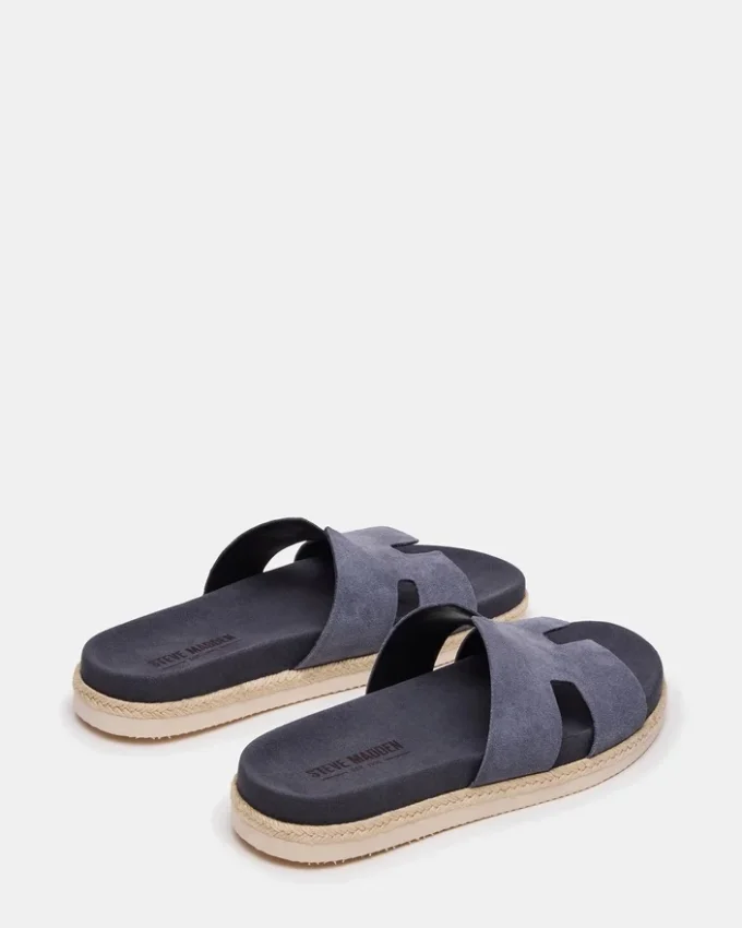 Merrick in pelle scamosciata grigia