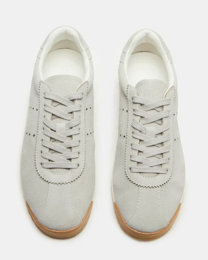 Mirage in pelle scamosciata grigia