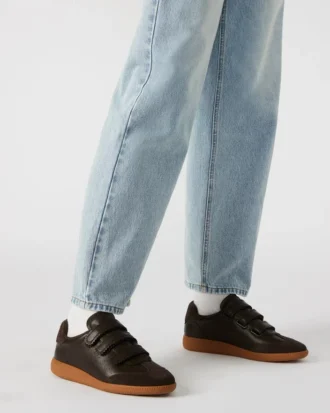 Momentum in pelle scamosciata marrone