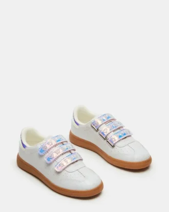 Momentum per bambini in tessuto bianco sporco