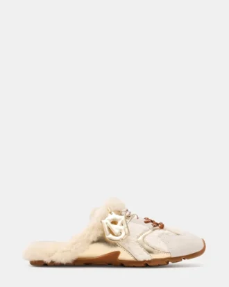 Mule Aziel in finta pelliccia