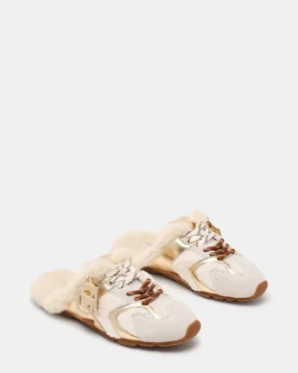 Mule Aziel in finta pelliccia