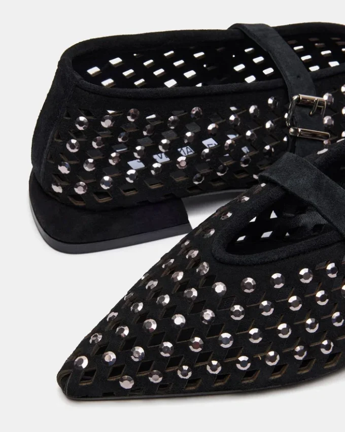 Nico in pelle scamosciata nera