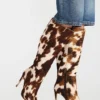 Nitro Brown Cow Print