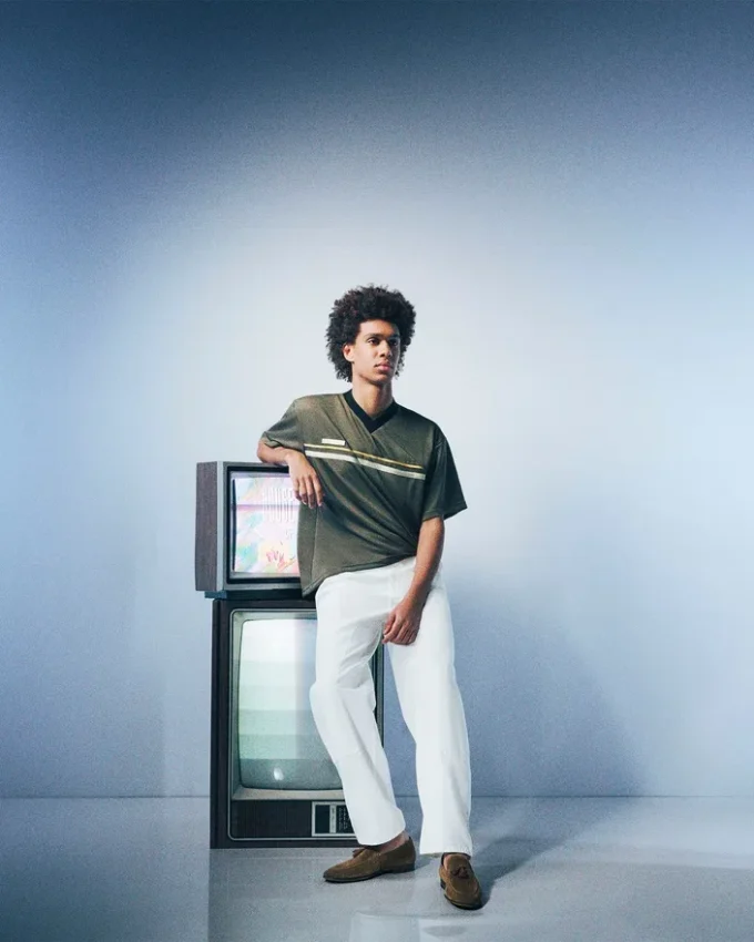 Ondre in pelle scamosciata marrone chiaro