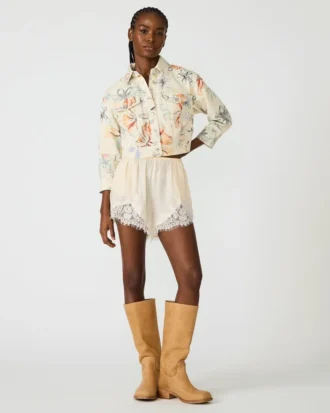 Pantaloncini Daisee Birch White