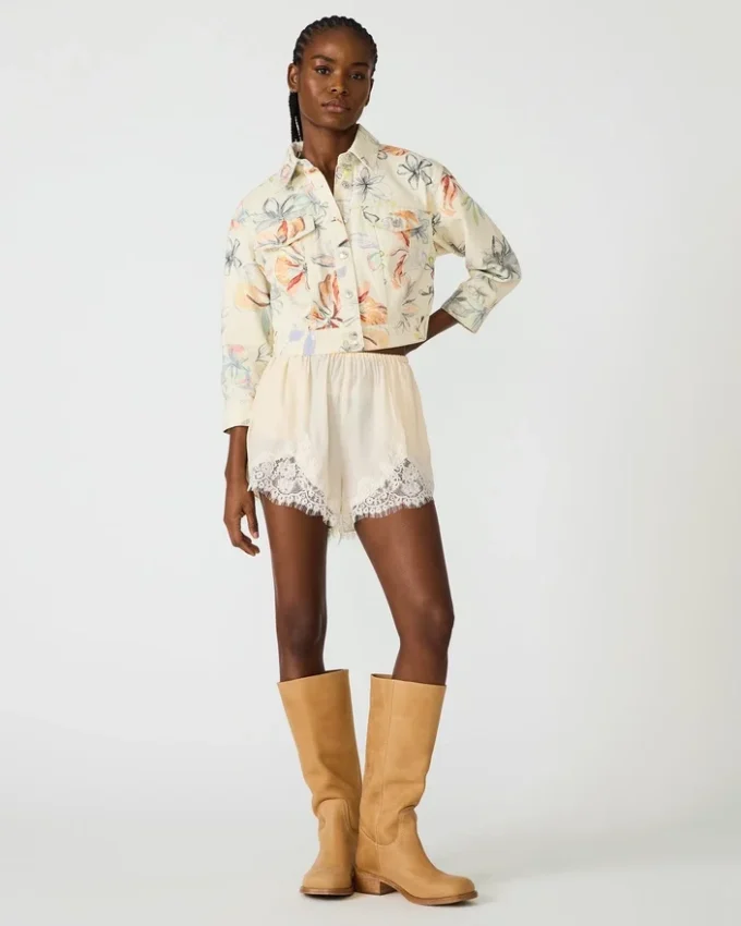 Pantaloncini Daisee Birch White