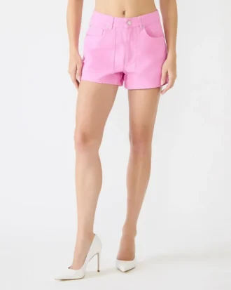 Pantaloncini in tela Sienne Pink Taffy