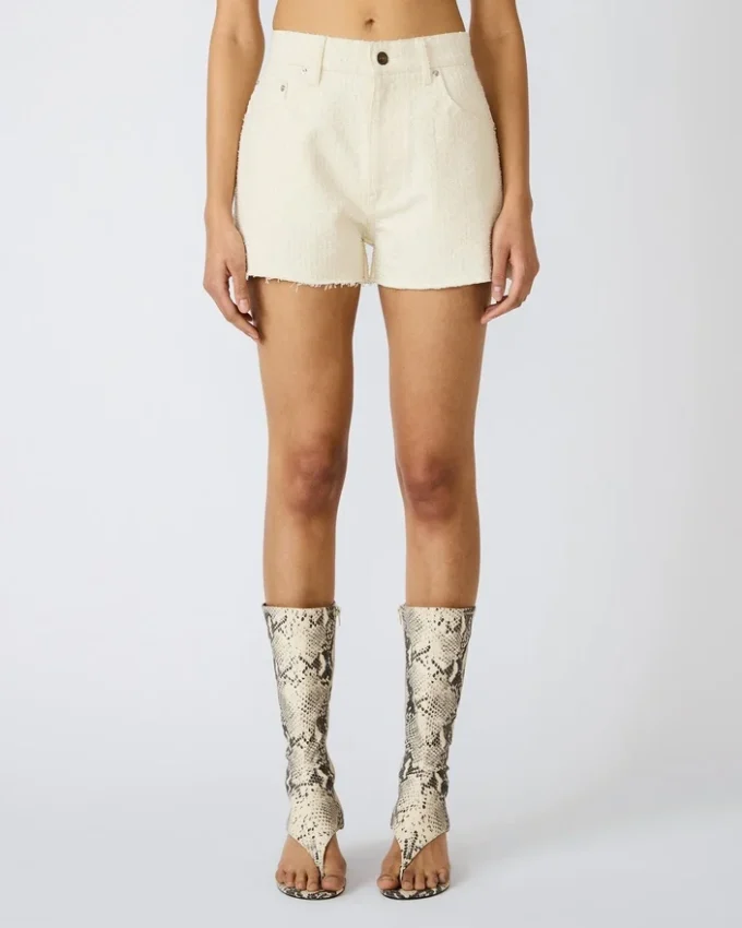 Pantaloncini Lilien in denim naturale