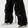 Pantaloni Duo Sequin neri