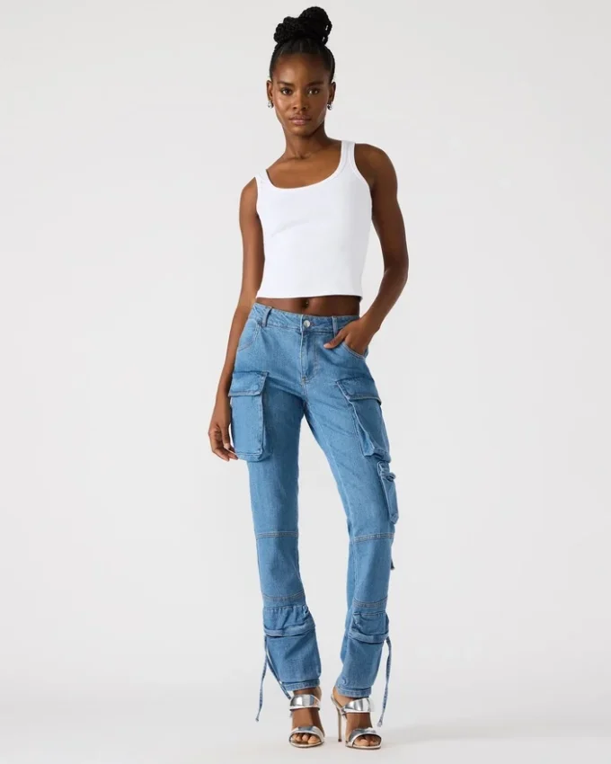 Pantaloni skinny in denim