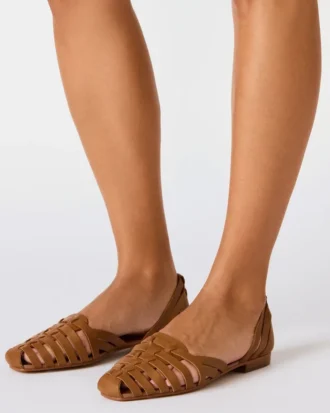 Pelle marrone chiaro Medlin