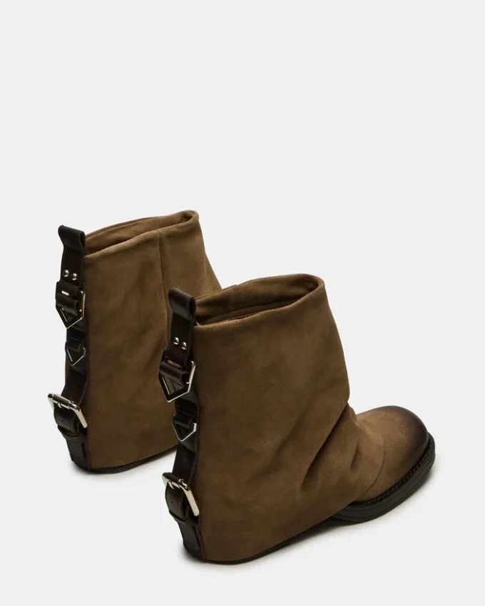 Pelle scamosciata color taupe Benji