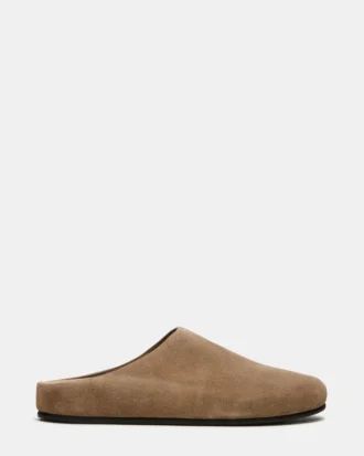 Pelle scamosciata Fern Taupe