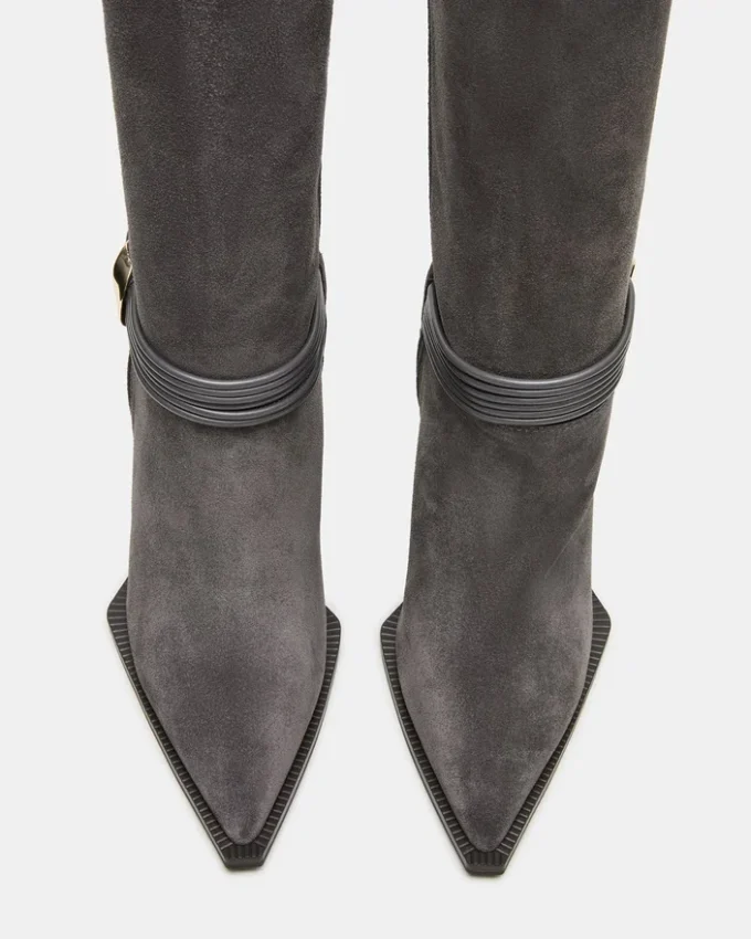 Pelle scamosciata grigia Kyndall Pelle scamosciata grigia Kyndall