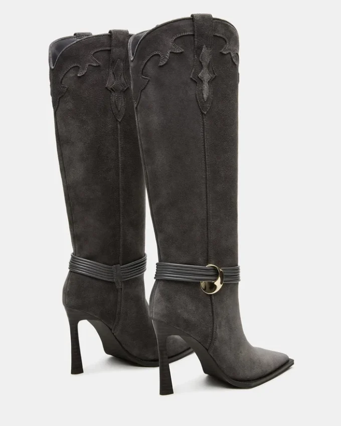 Pelle scamosciata grigia Kyndall Pelle scamosciata grigia Kyndall