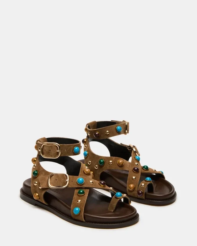 Pelle scamosciata grigiola lineare