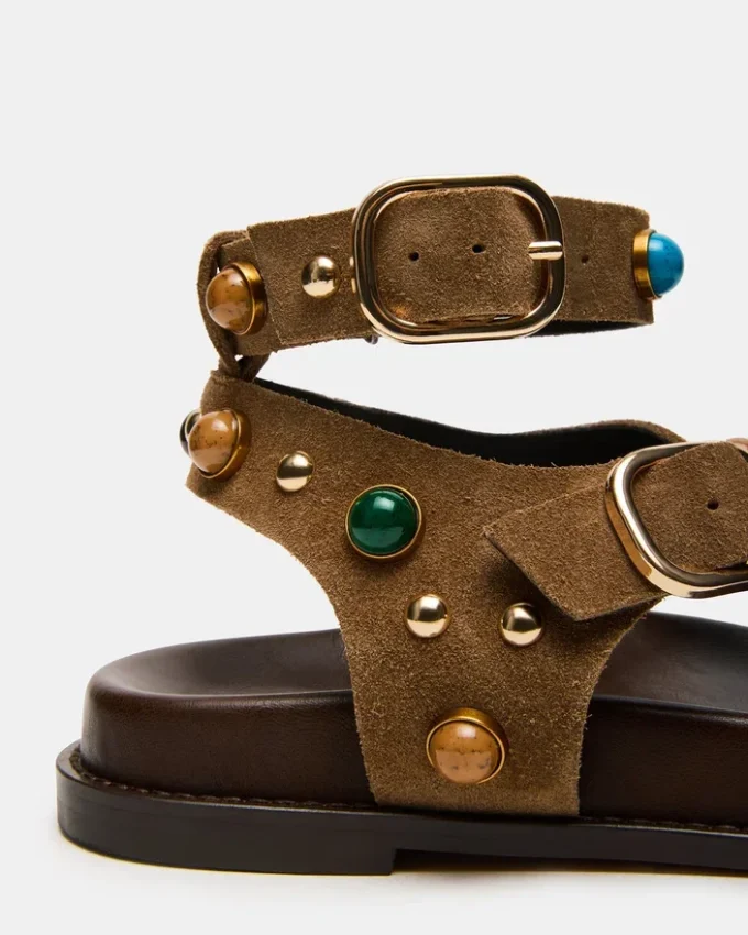 Pelle scamosciata grigiola lineare