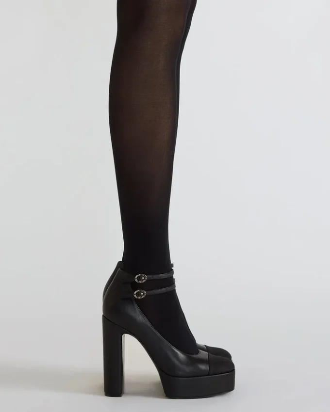 Peyton in pelle bianca