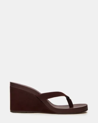 Playing in pelle scamosciata marrone