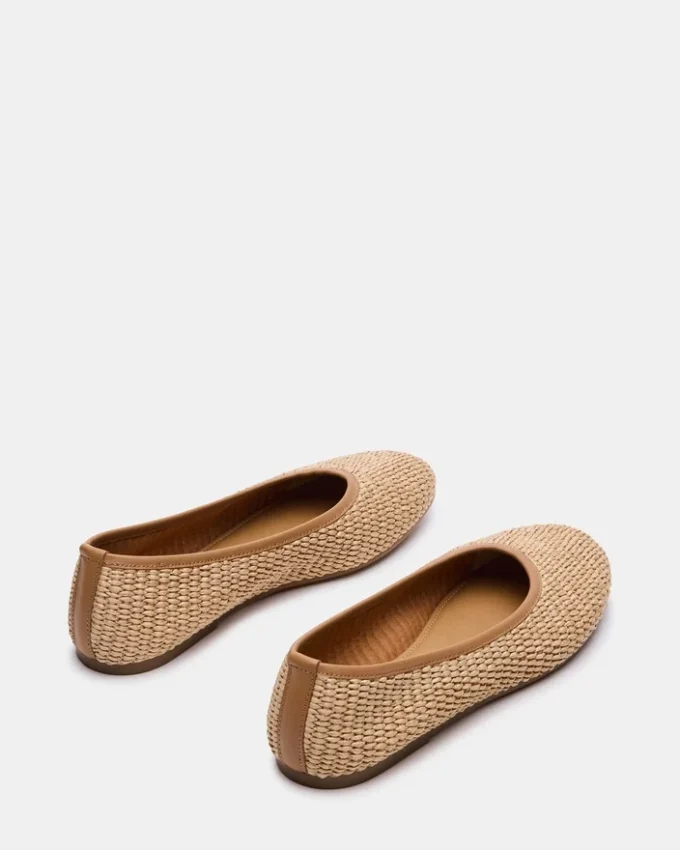 Rafia naturale color merlot