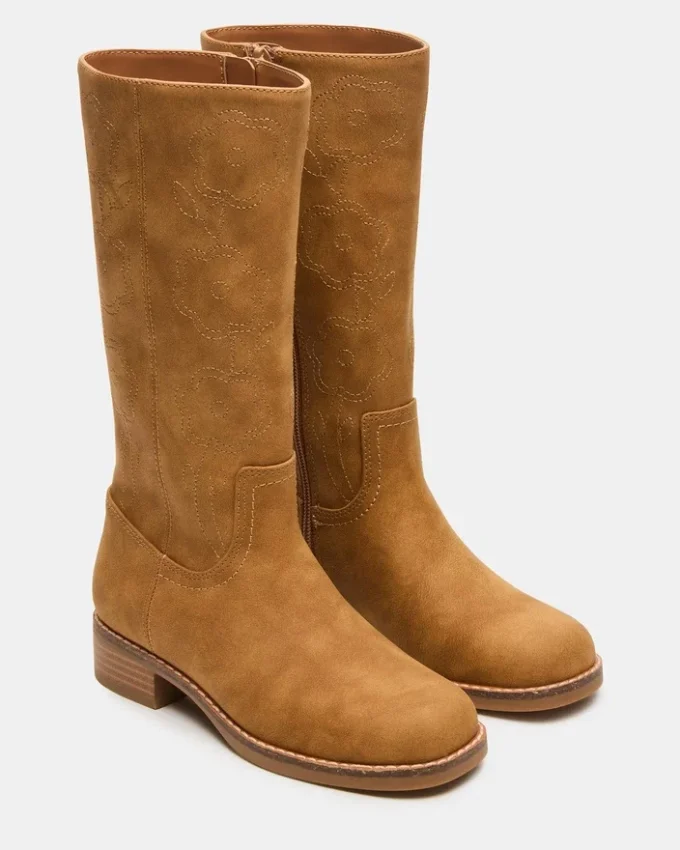 Riggs per bambini, color cuoio