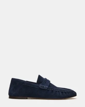 Roger in pelle scamosciata blu navy