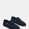 Roger in pelle scamosciata blu navy