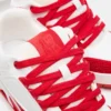 Rosso Skater/Bianco con strass