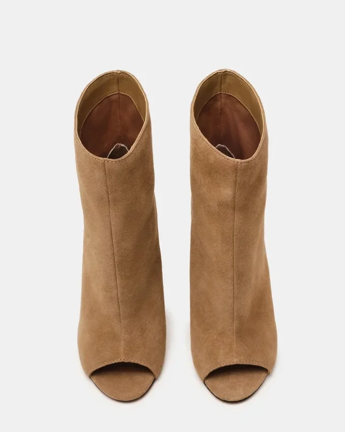 Rylix in pelle scamosciata color tortora