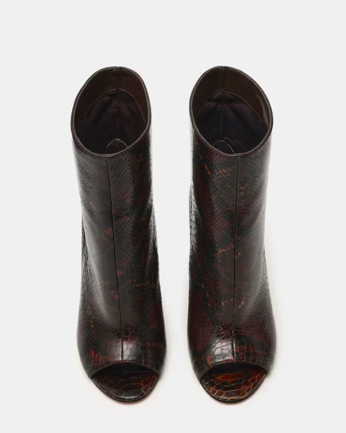 Rylix in pelle serpente marrone