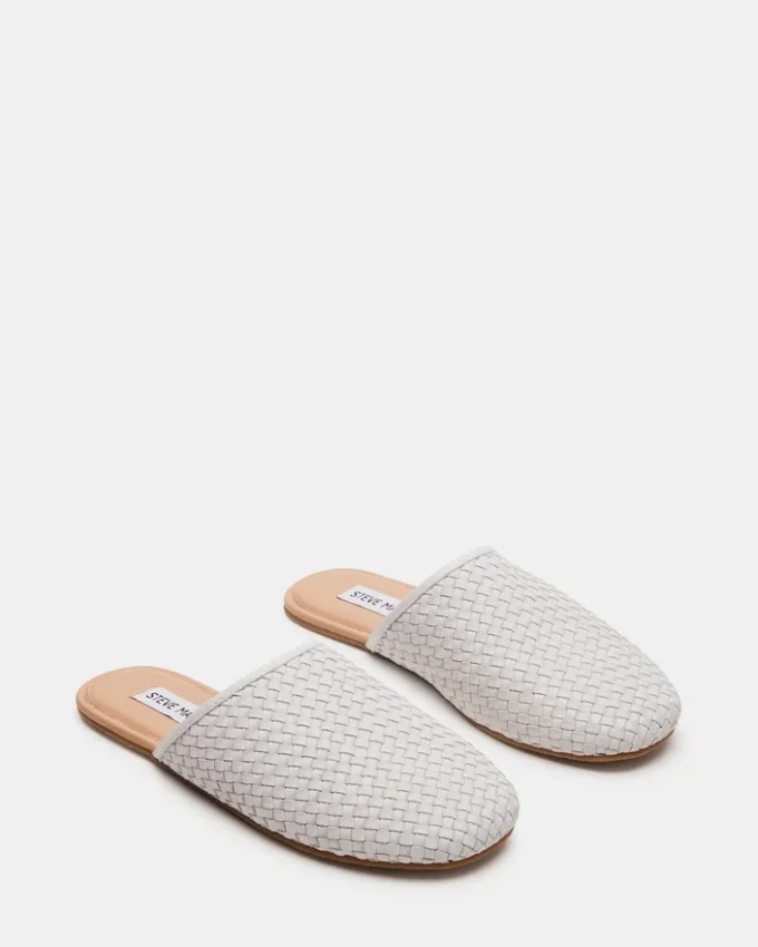 Sallie in pelle color osso