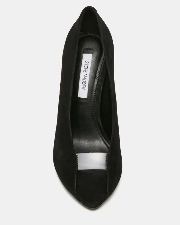 Santino in camoscio nero